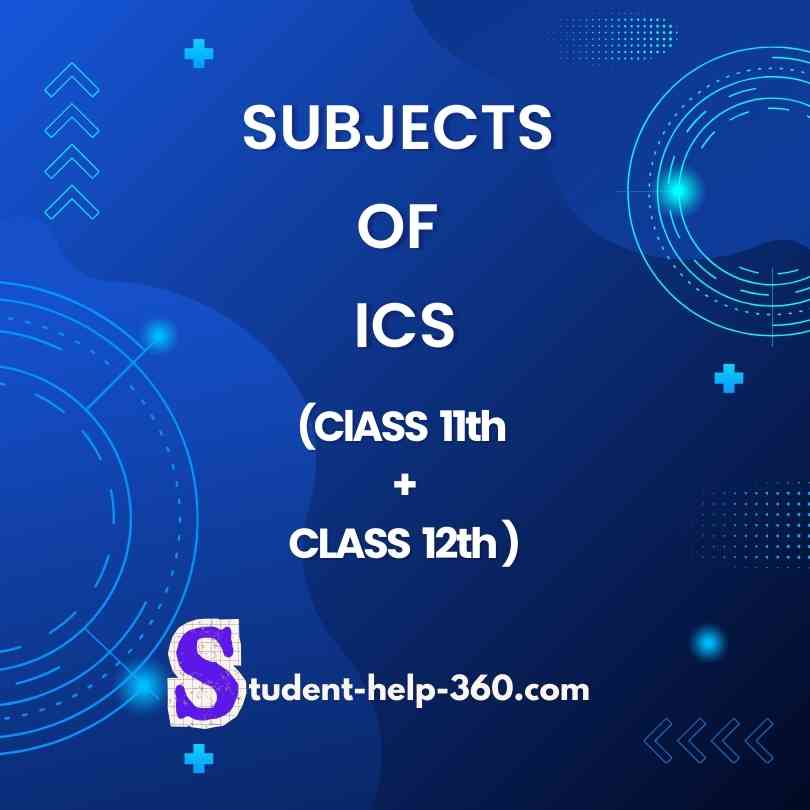 Subjects of ics